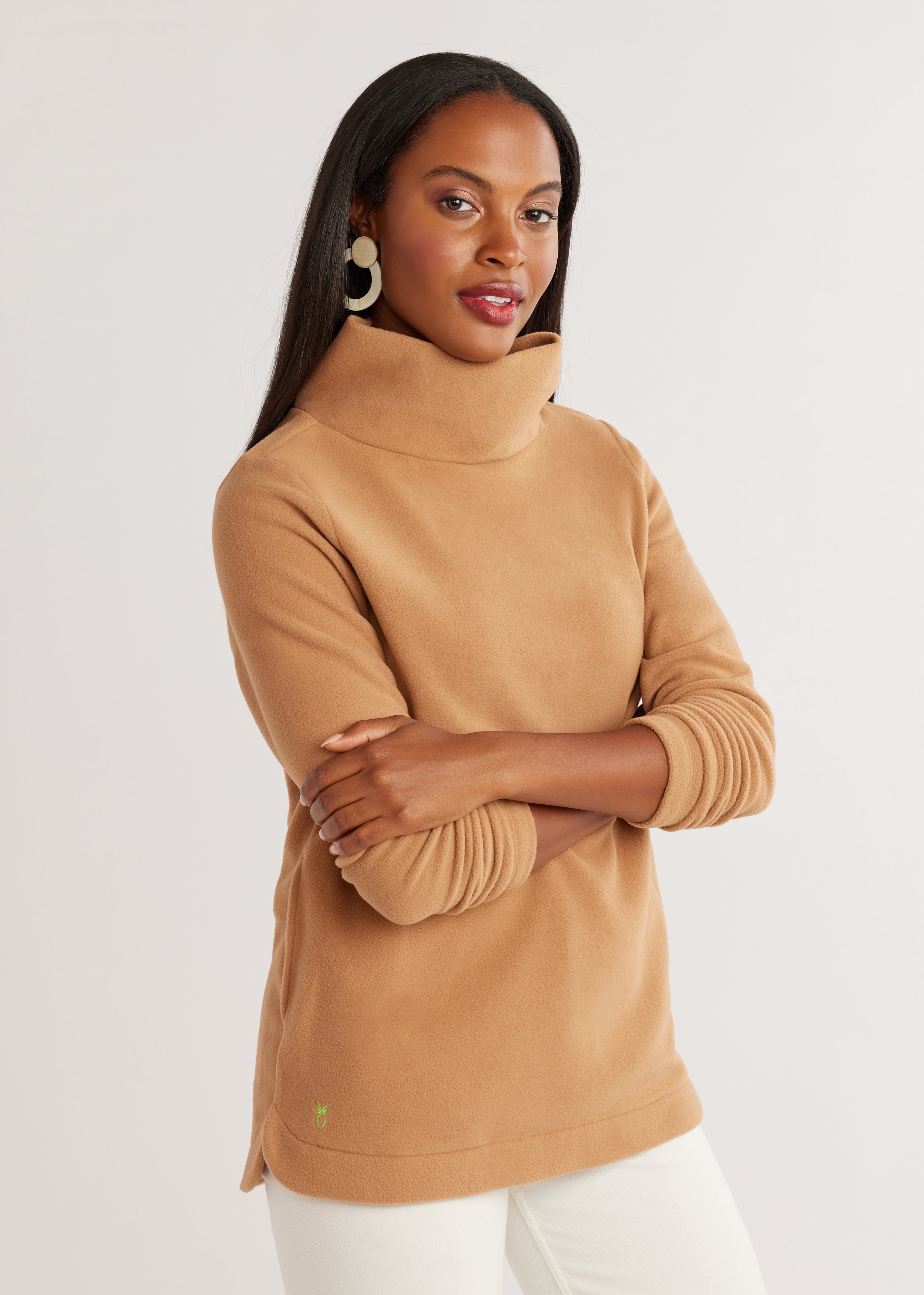 Camel turtleneck shop