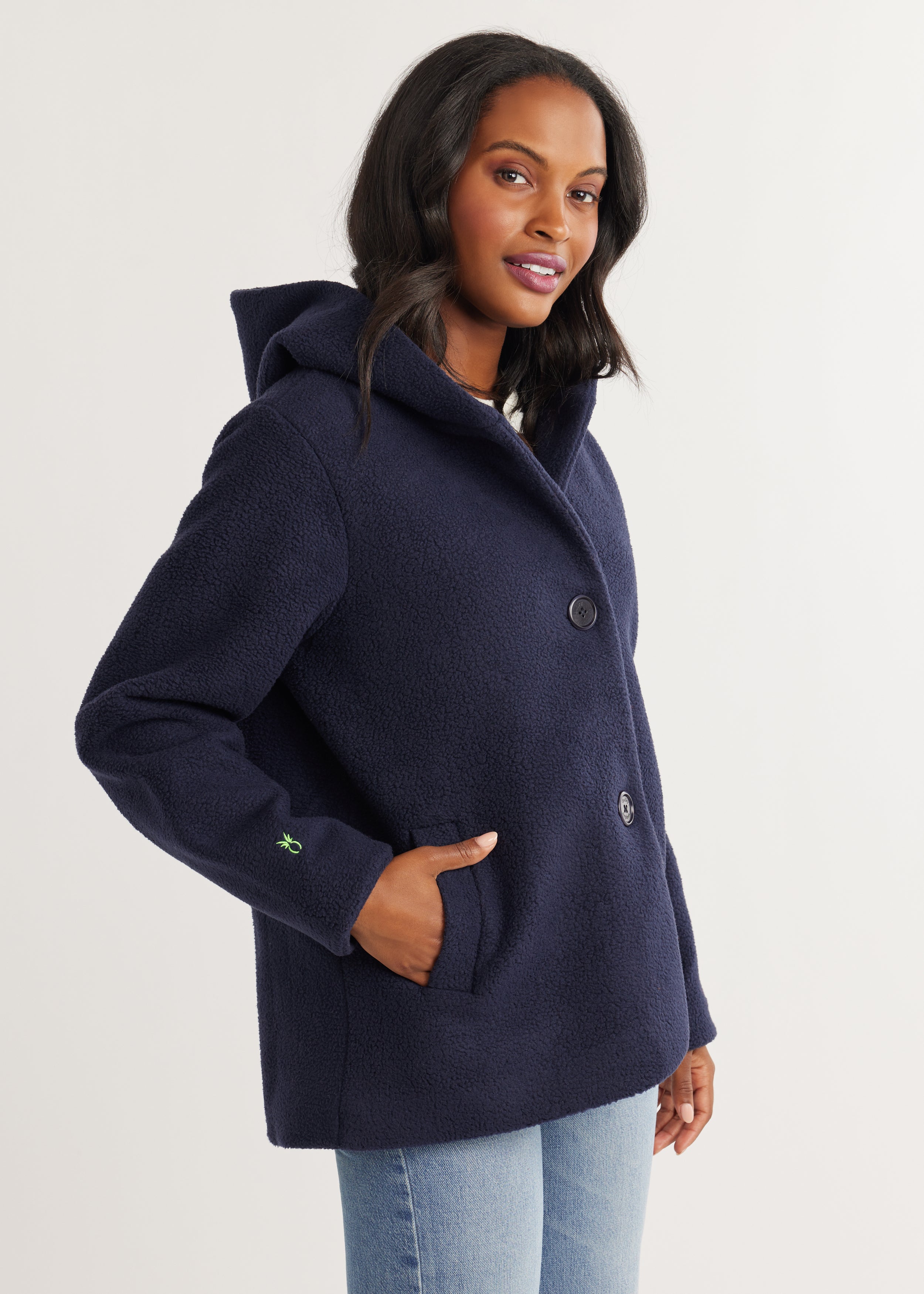 Sherpa wool clearance coat