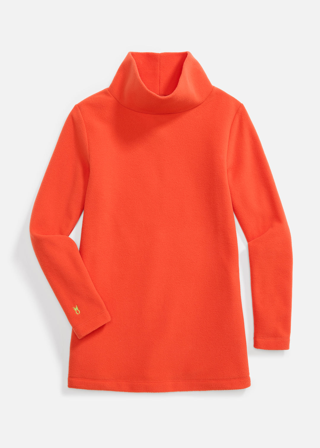 Cobble Hill Turtleneck in Vello Fleece (Paprika)