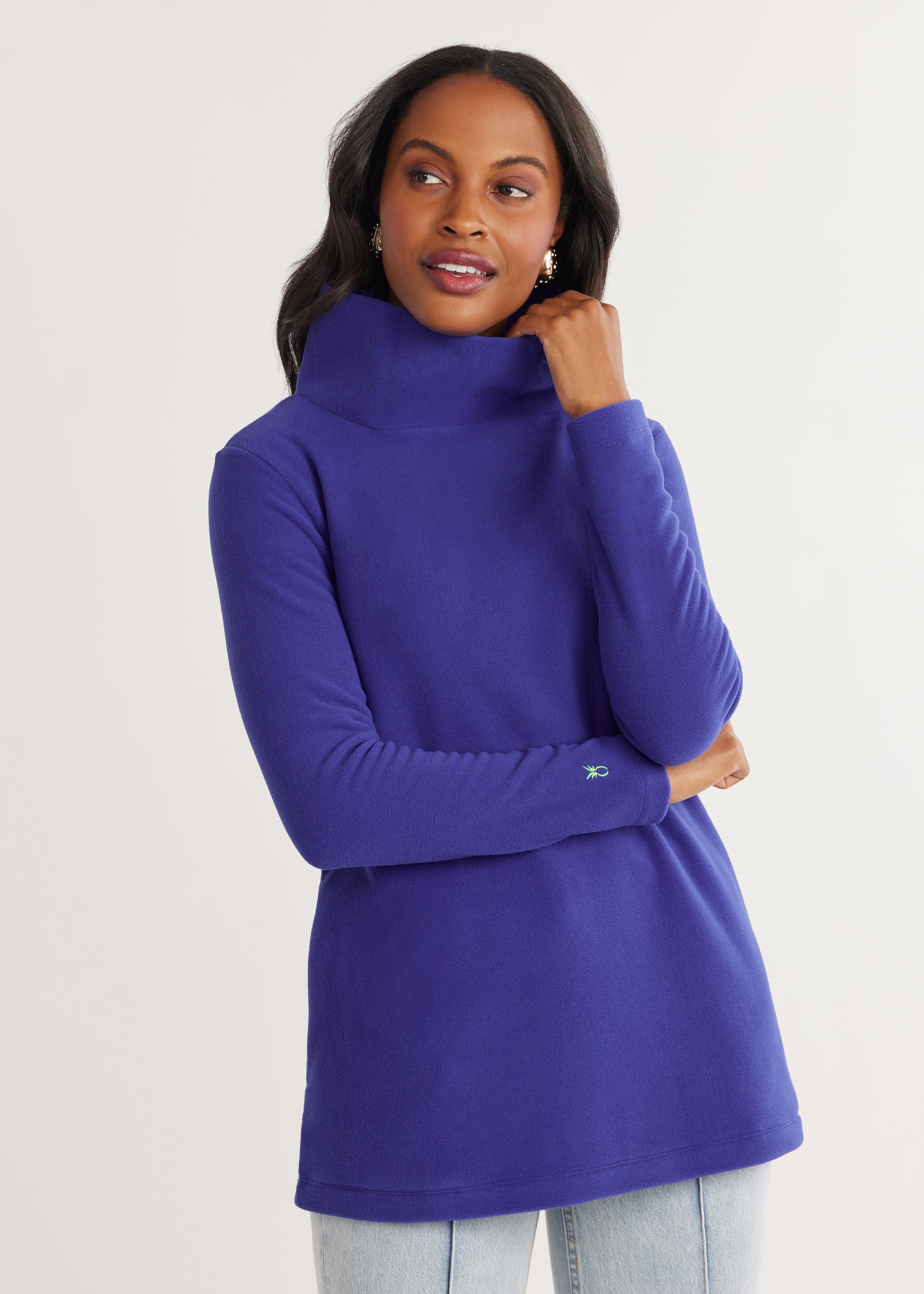 Cobalt turtleneck on sale