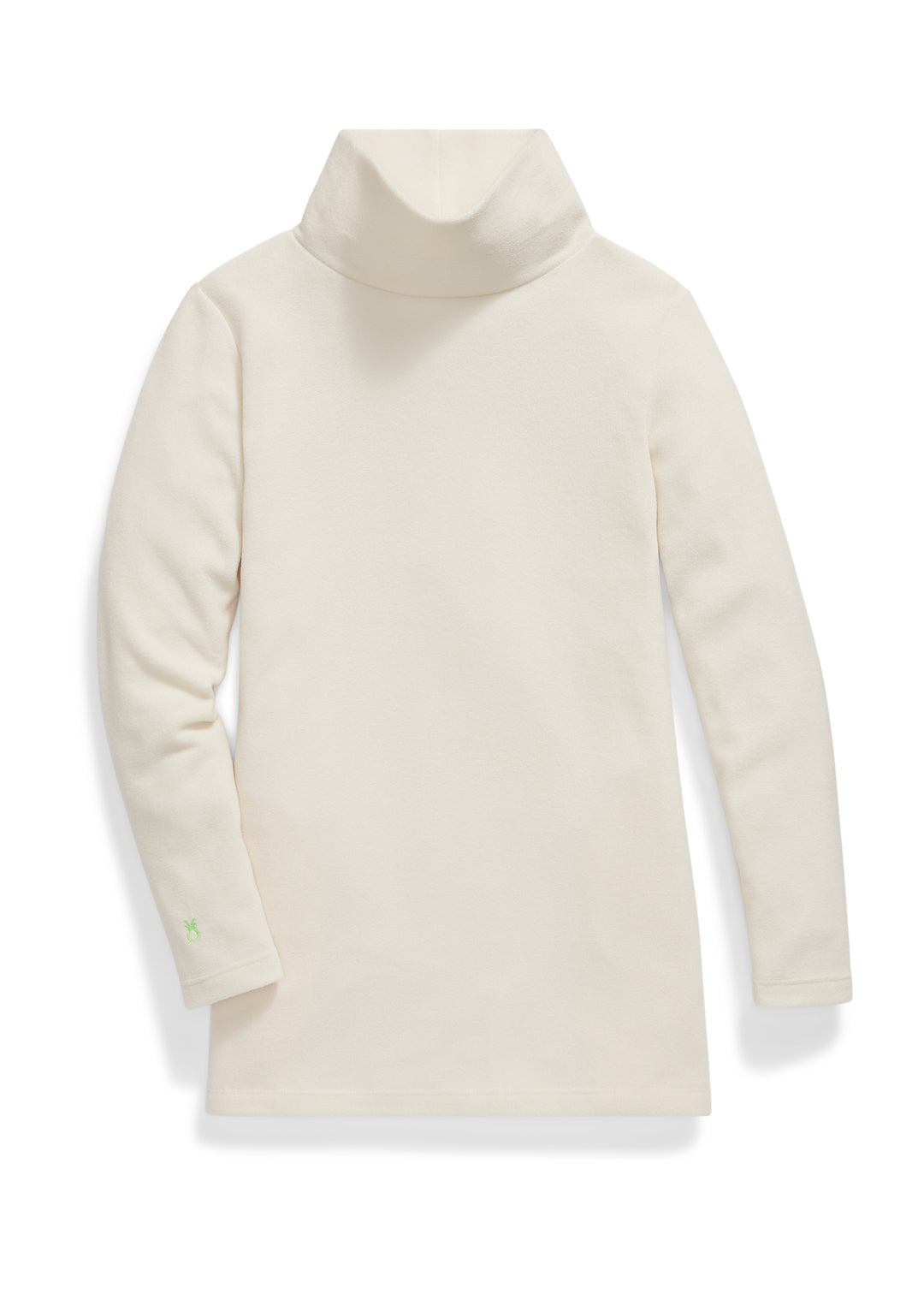 Cobble Hill Turtleneck in Vello Fleece (Cream)