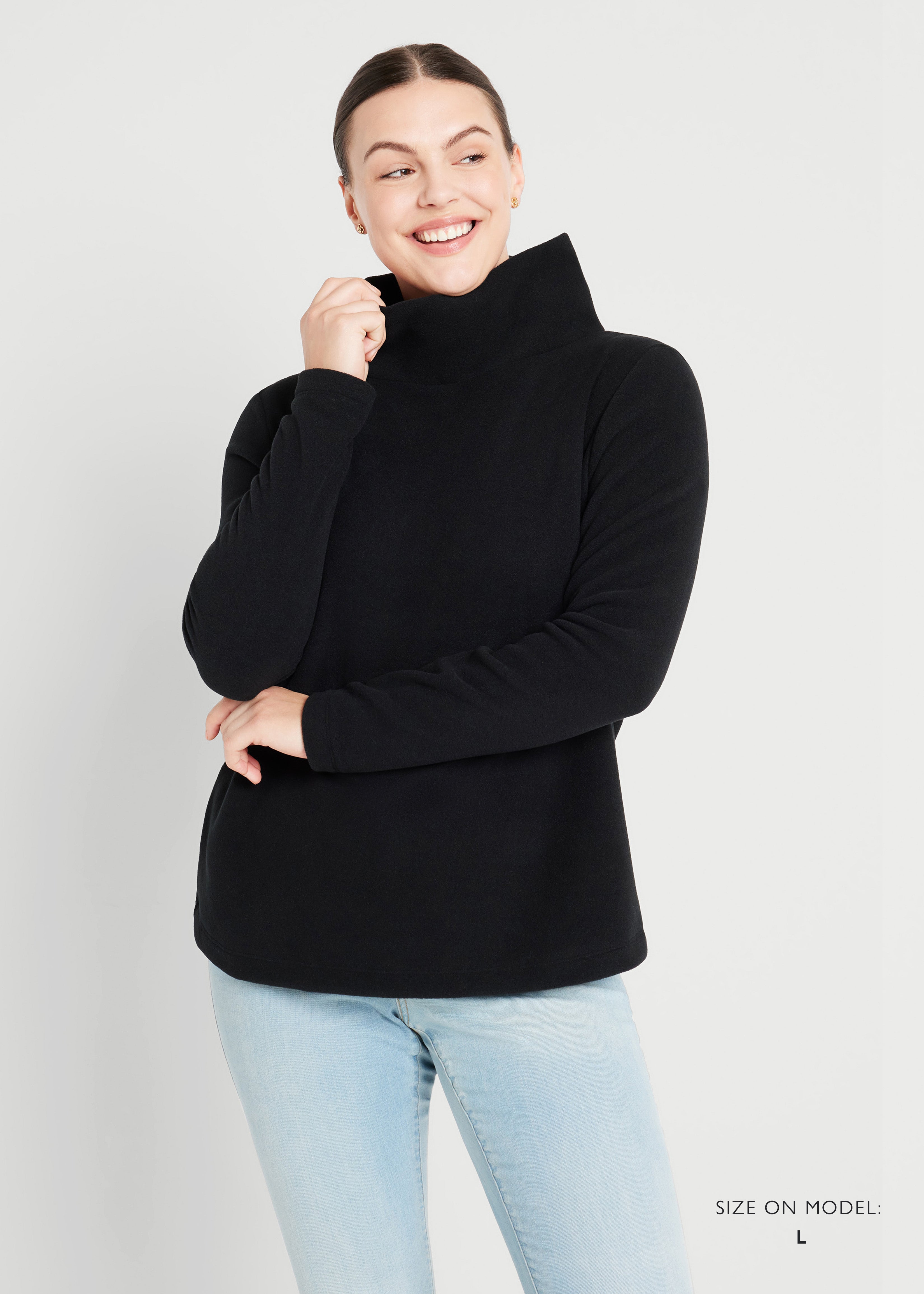 Dudley stephens fleece outlet turtleneck