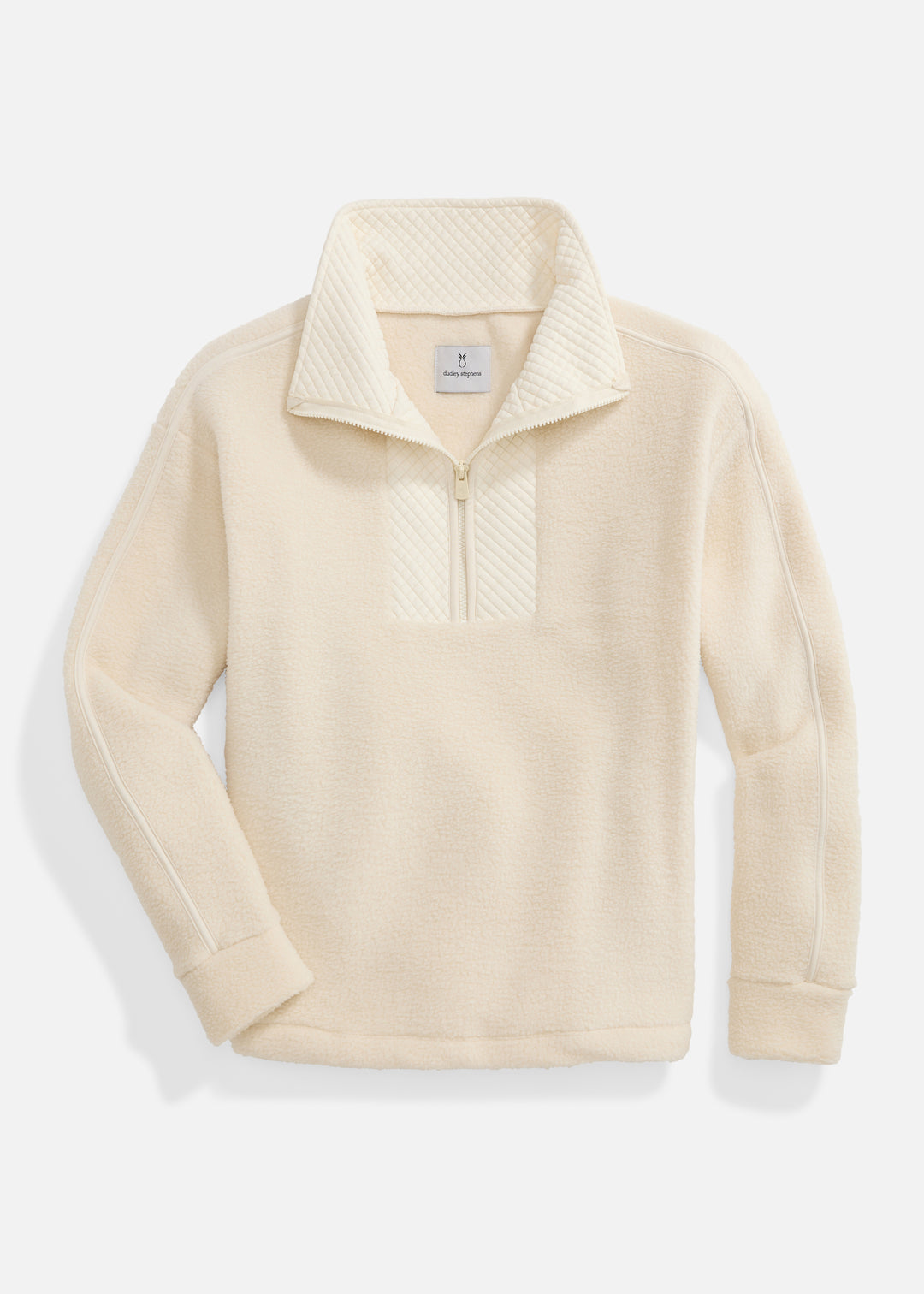 Emerson Pullover in Sherpa Fleece (Cream)