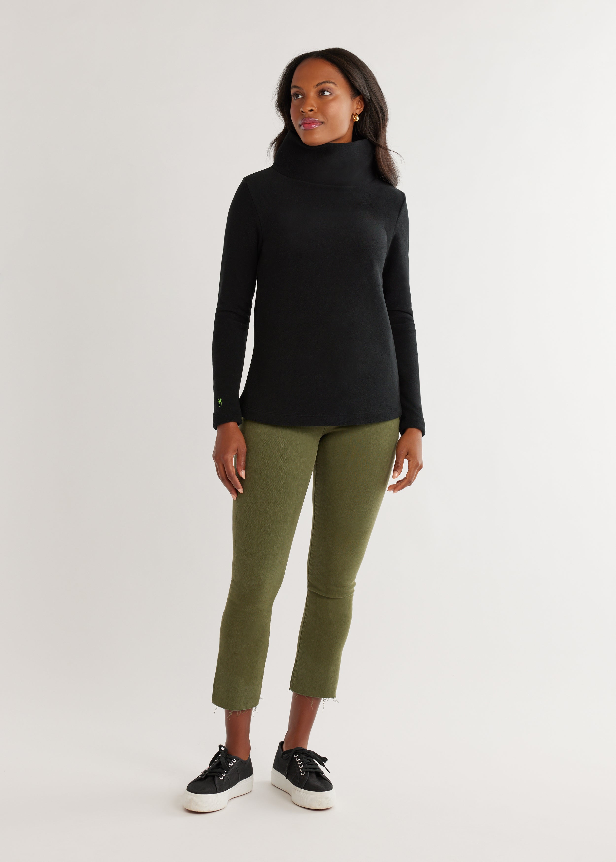 Dudley Stephens 2024 Greenpoint Turtleneck in Vello Fleece