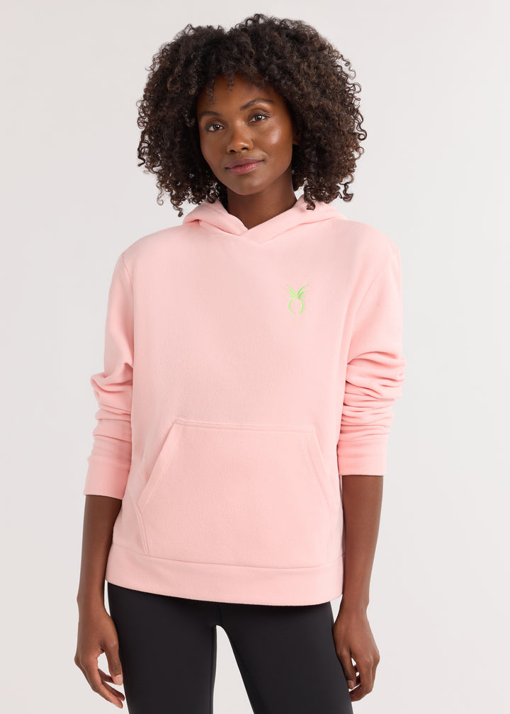 Hendrie Hoodie in Terry Fleece (First Blush)