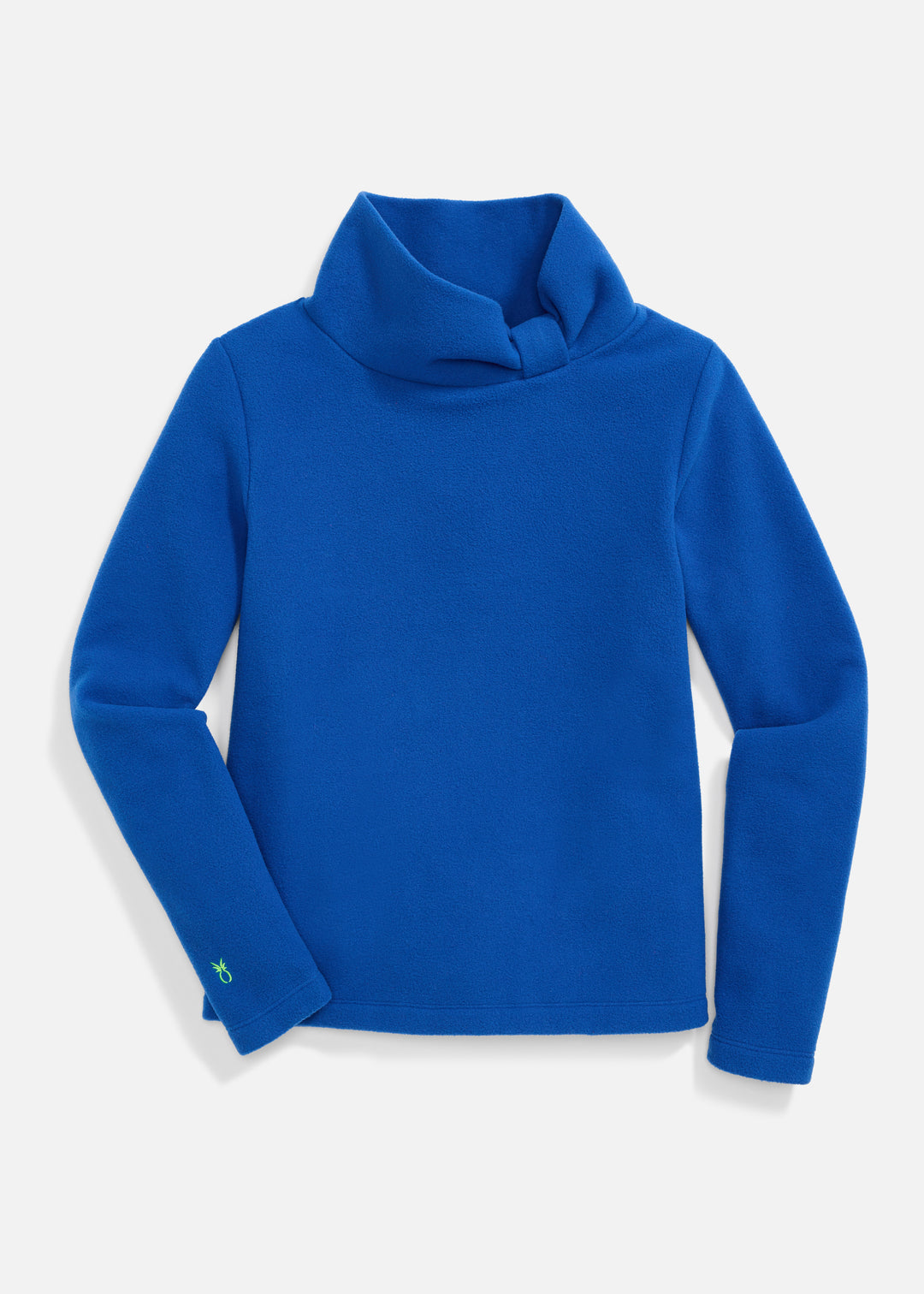 Juliet Turtleneck in Vello Fleece (True Blue)