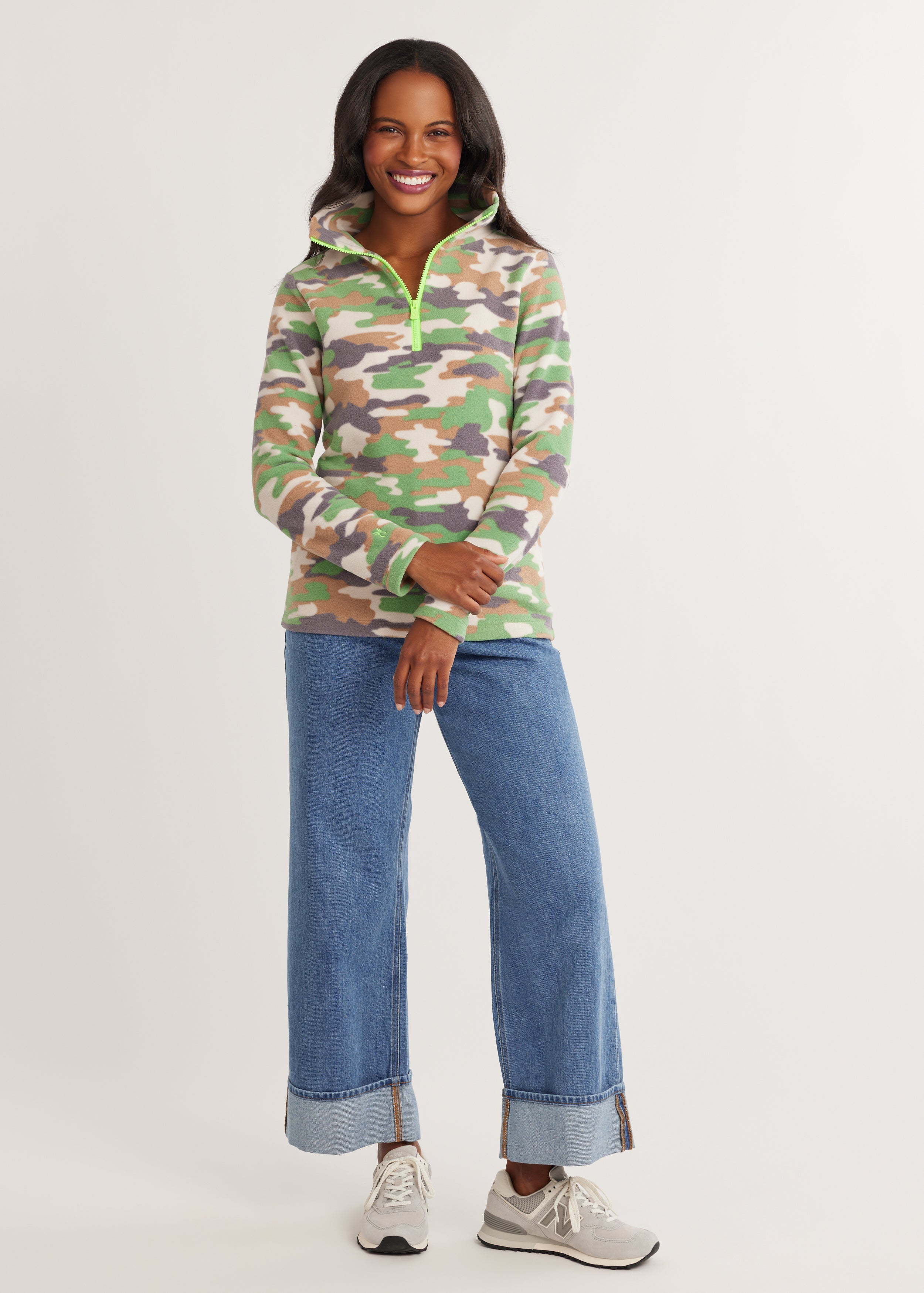 Women's sales camo pullover