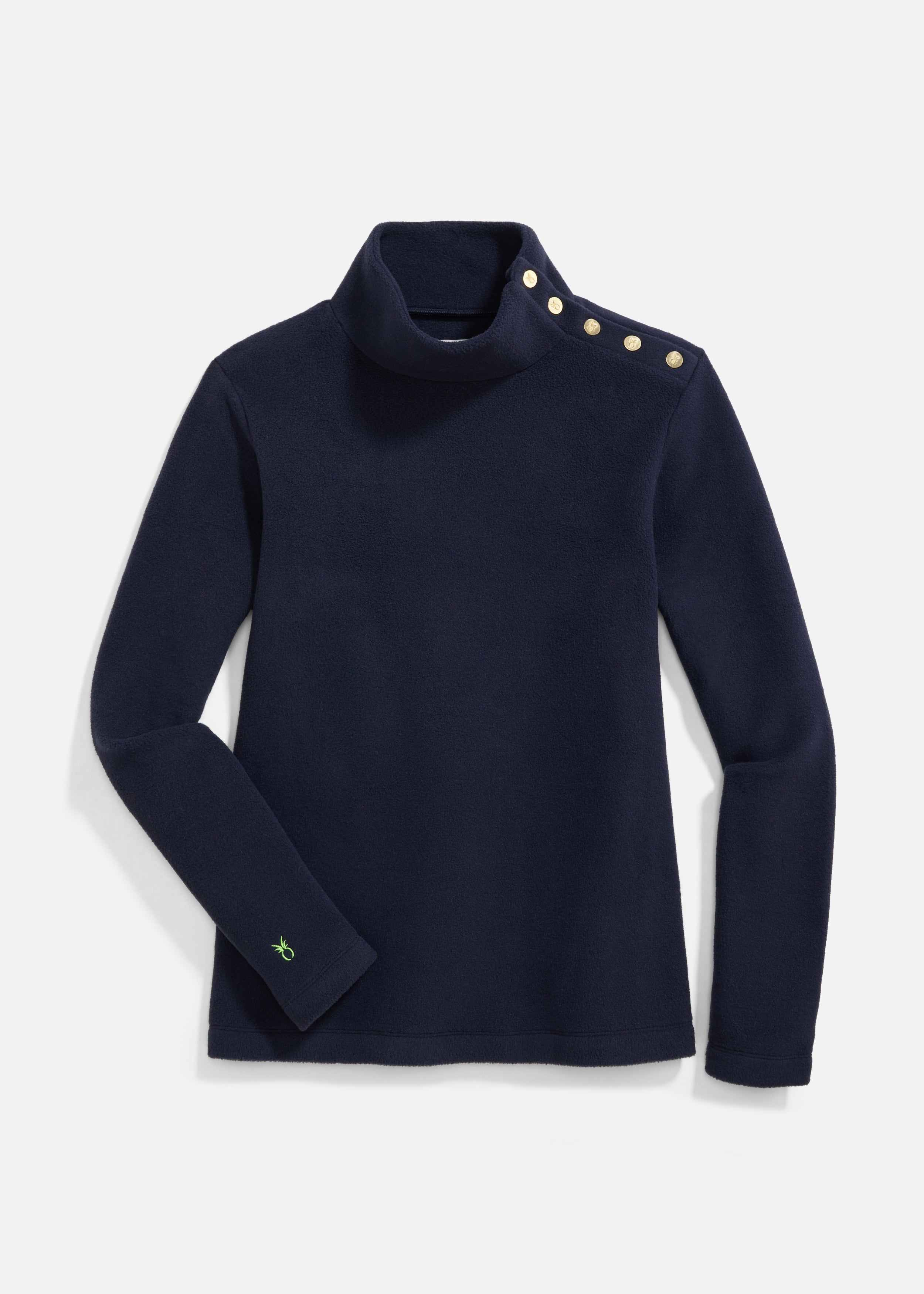 Dudley Stephens retailer Greenpoint Turtleneck in Vello Fleece