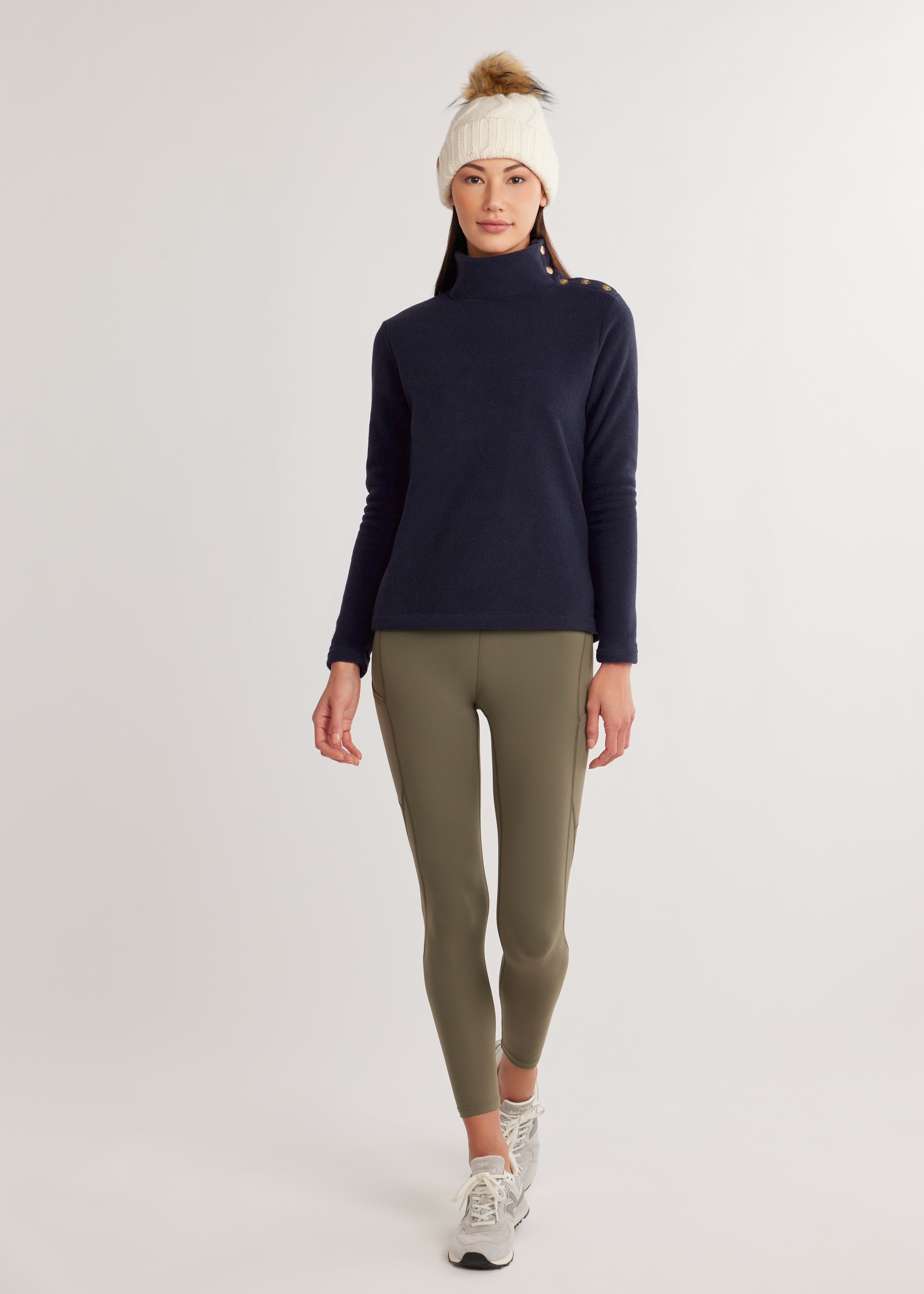 Dudley Stephens Greenpoint offers Turtleneck in Vello Fleece