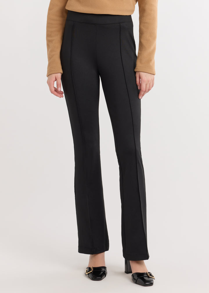 Melrose Pant in Heavy Weight Luxe Stretch (Black)