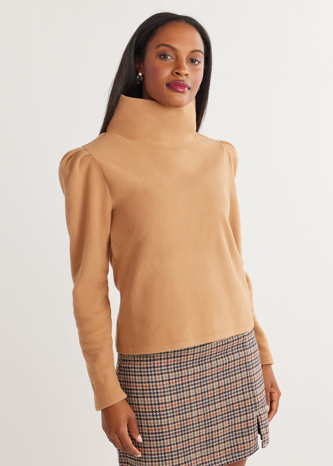 Straight From the Heart Turtleneck Sweater