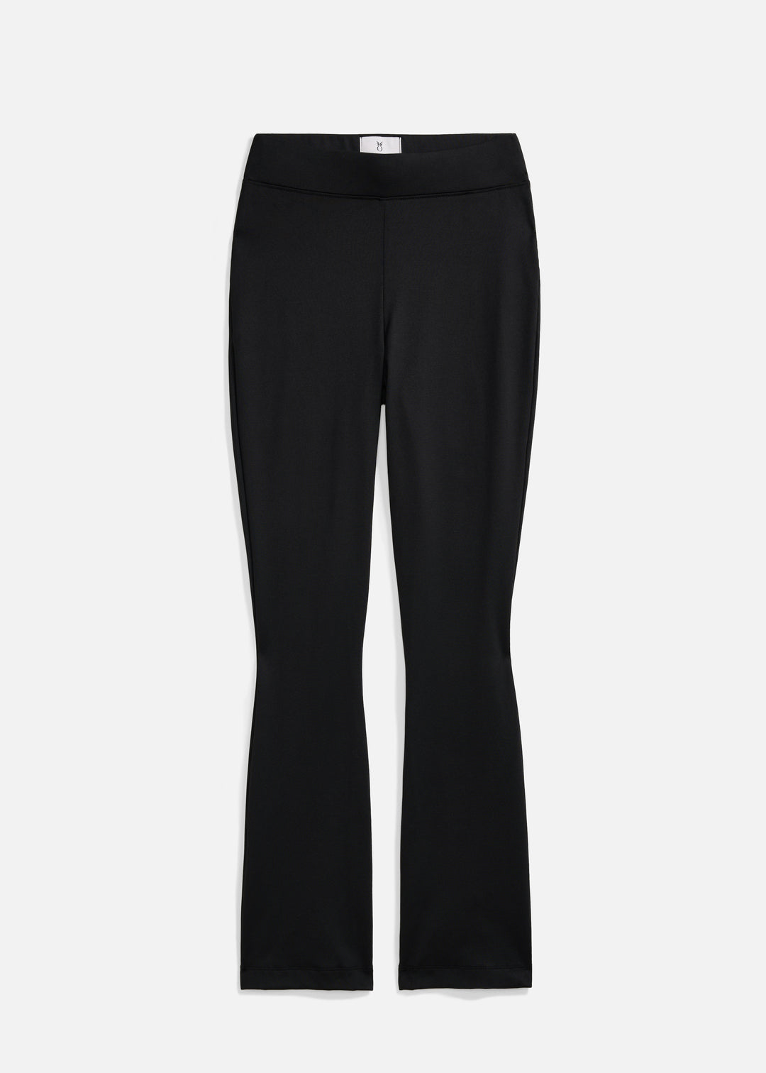 Palm Bay Pant in Heavy Weight Luxe Stretch (Black)