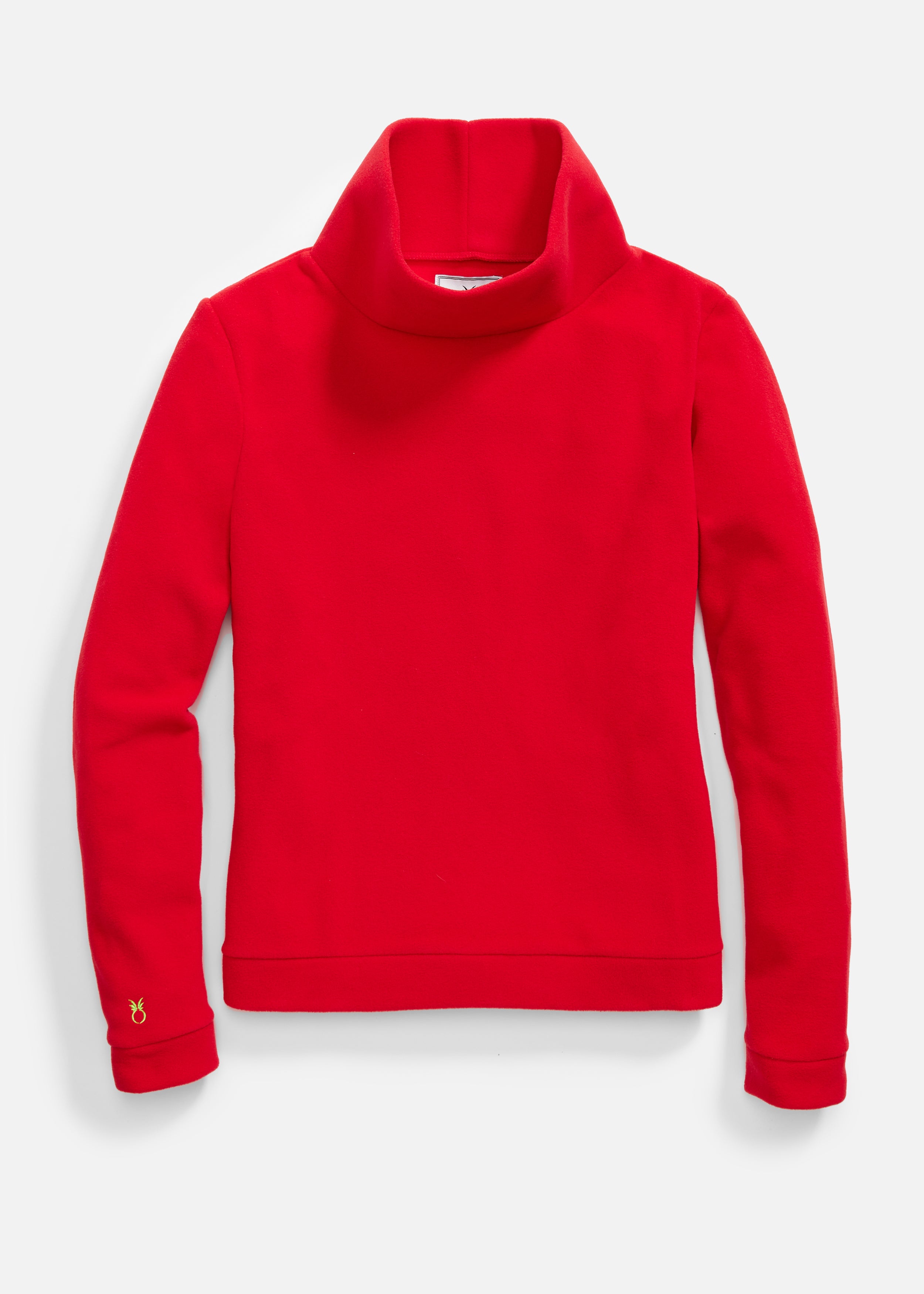 Park Slope Turtleneck in Vello Fleece (Red) – Dudley Stephens