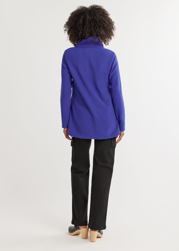 Prospect Pullover in Vello Fleece (Cobalt)