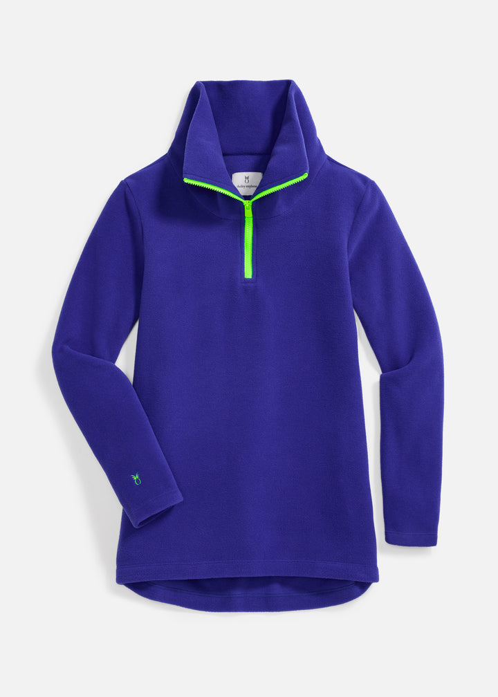 Prospect Pullover in Vello Fleece (Cobalt)