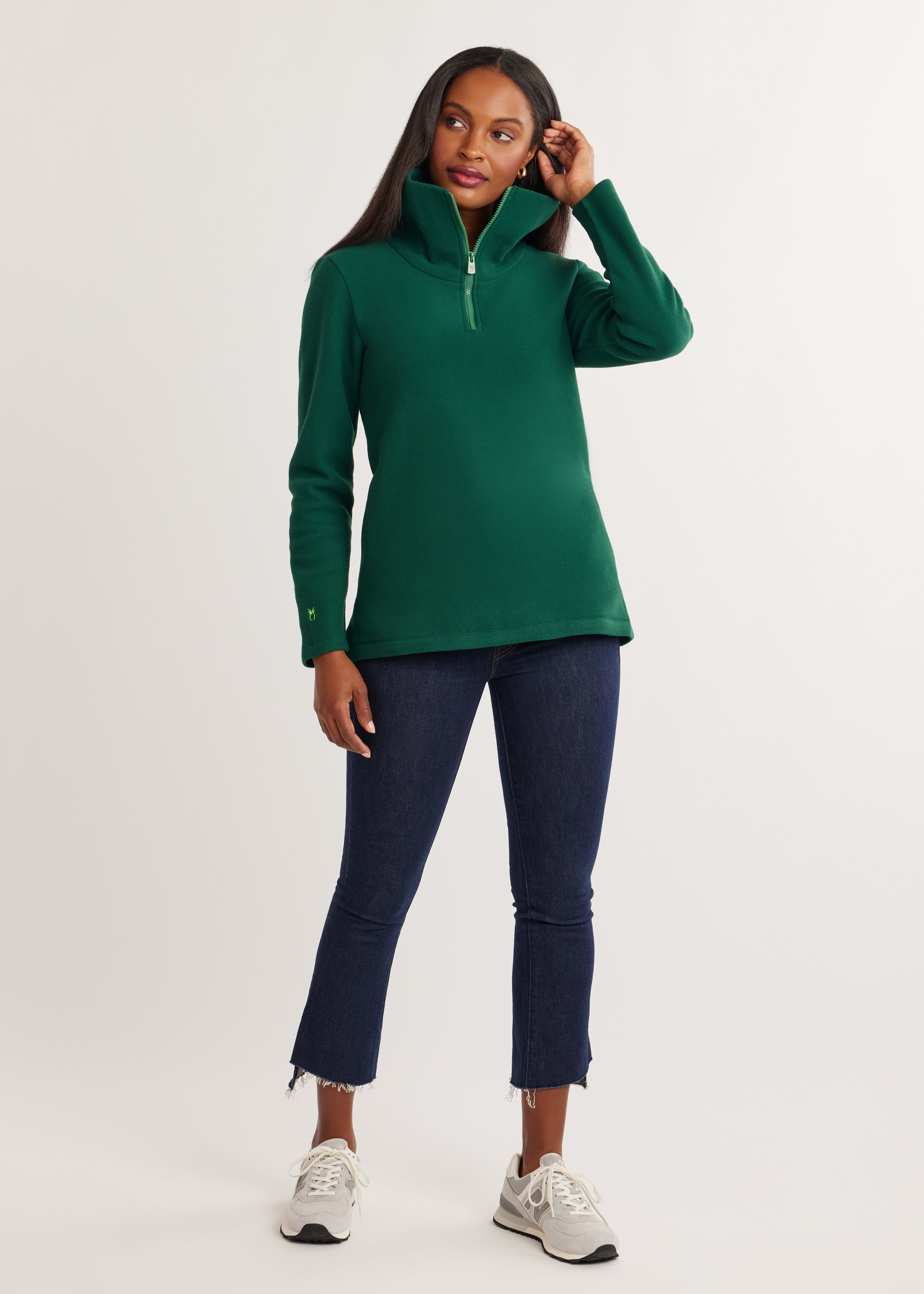 Emerald outlet green pullover