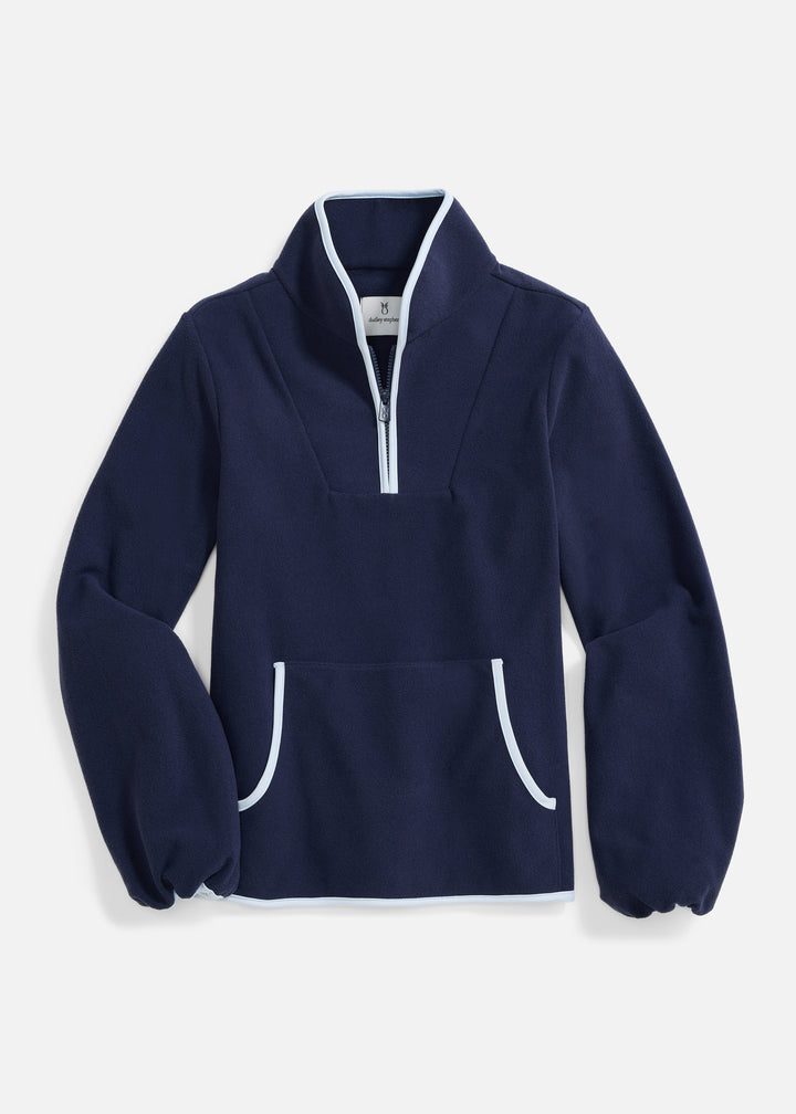 Skylark Pullover in Terry Fleece (Navy)