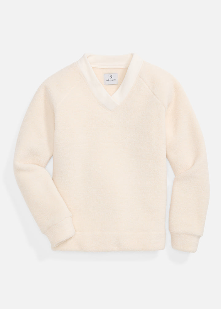 Stanwich Sweatshirt in Sherpa/Vello Fleece (Cream)