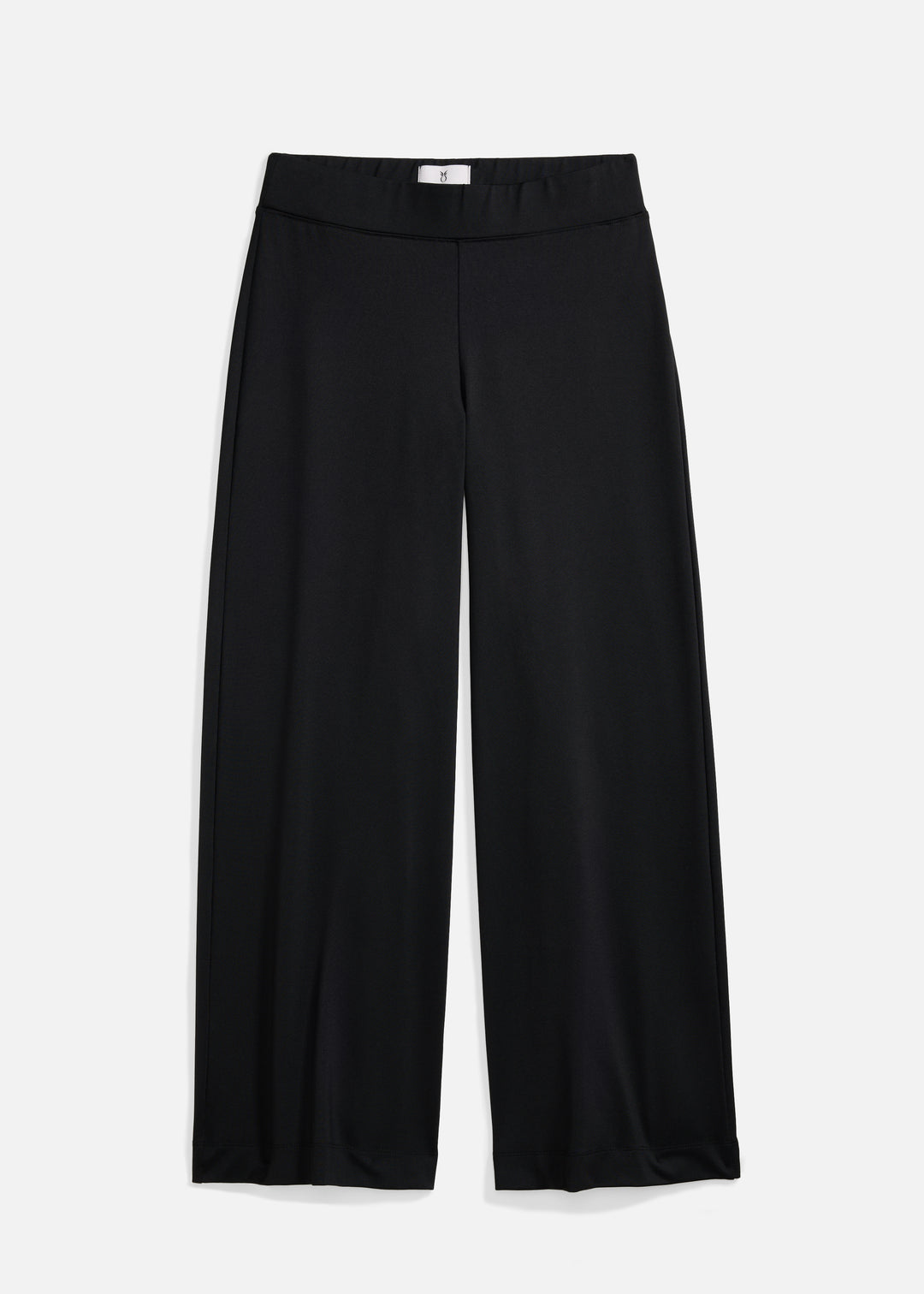 St. Simons Crop Pant in Heavy Weight Luxe Stretch (Black)