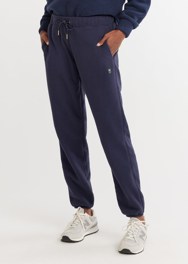 Twilight Joggers in Vello Fleece (Navy)