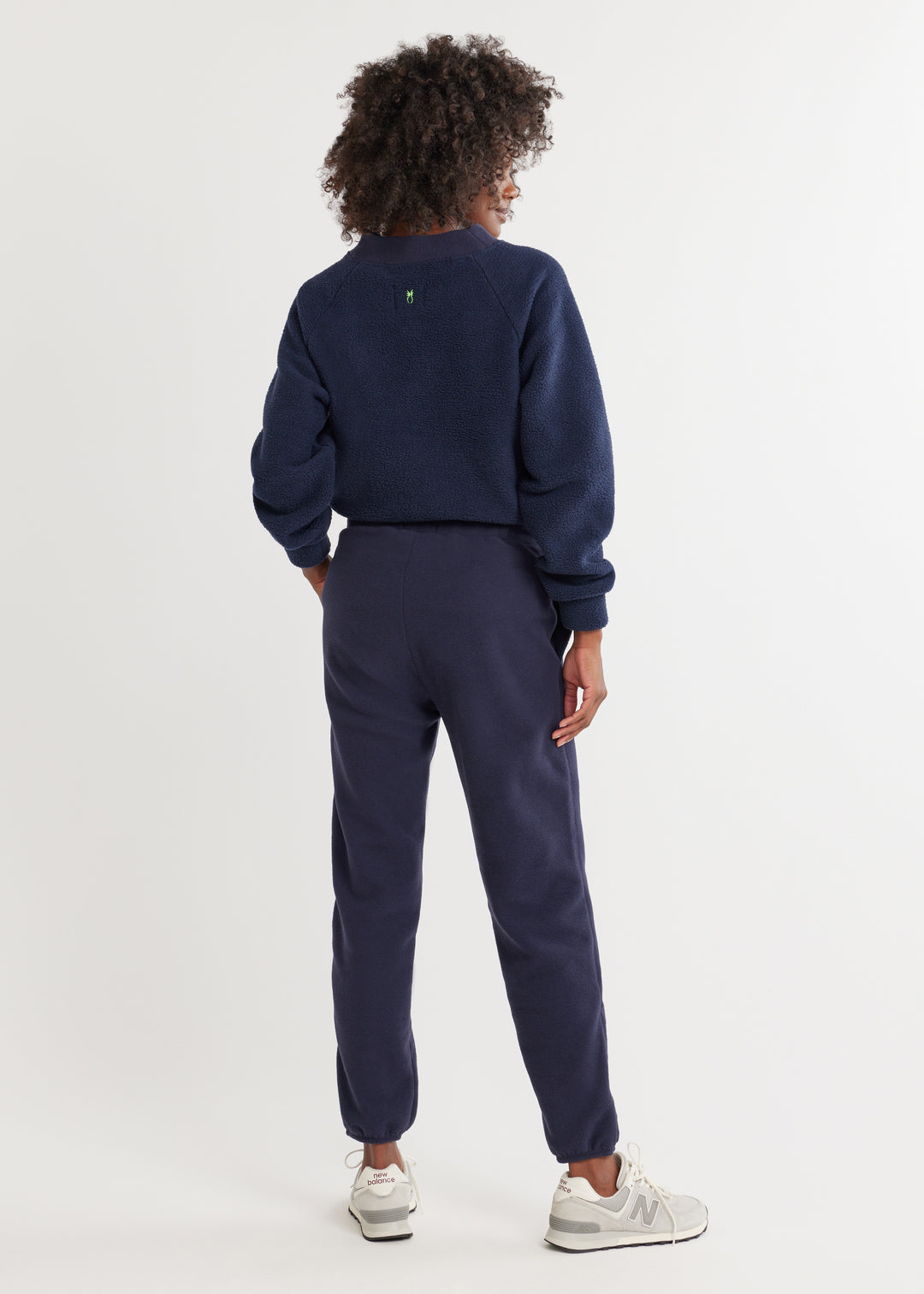 Twilight Joggers in Vello Fleece (Navy)